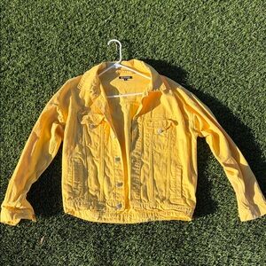 Sunny Yellow Jean Jacket